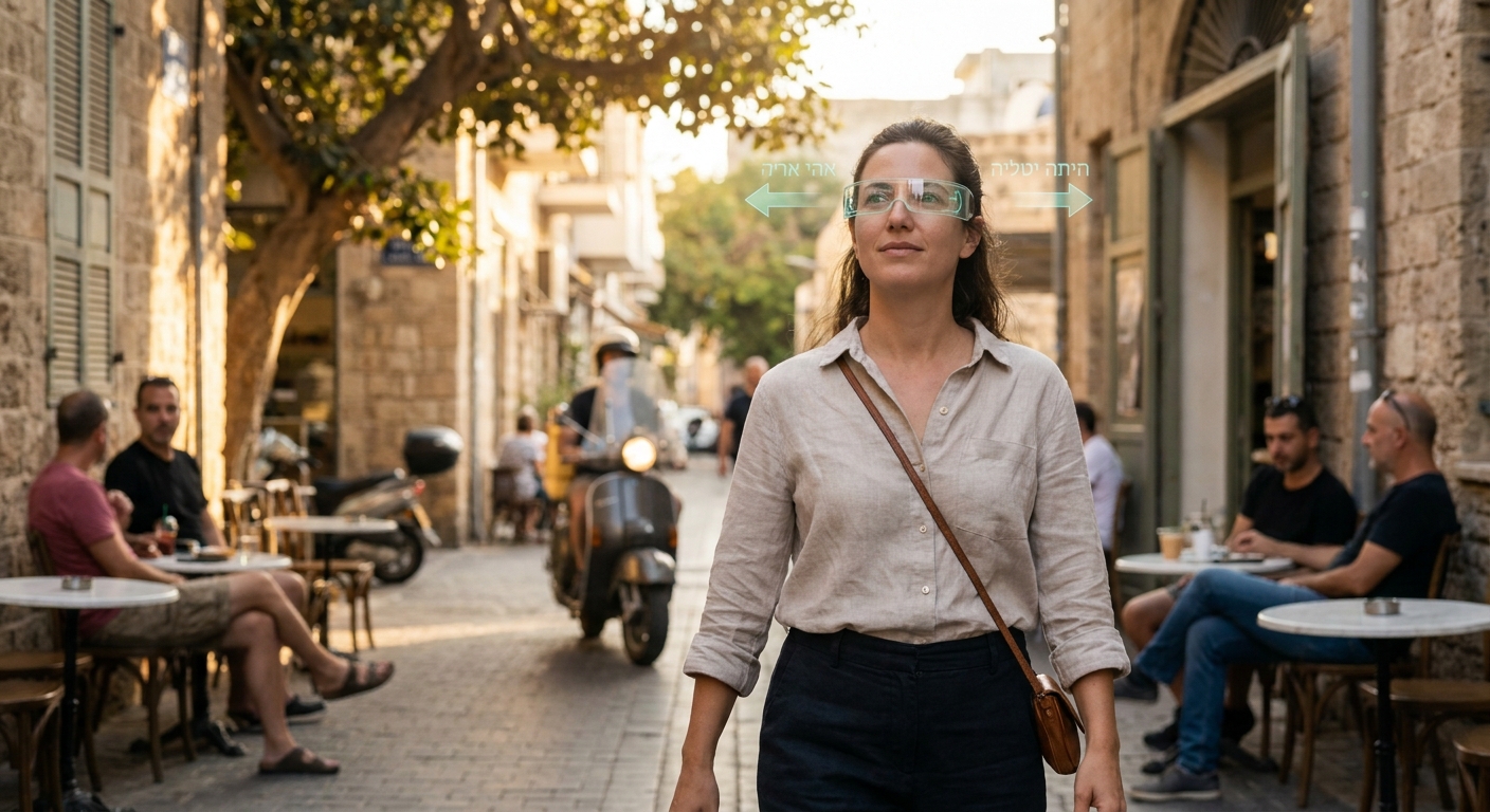 From Tel Aviv Glasses Lab to Your Daily Walk: The Israeli AR Eyewear Quietly Turning Cities Into Smart Guides