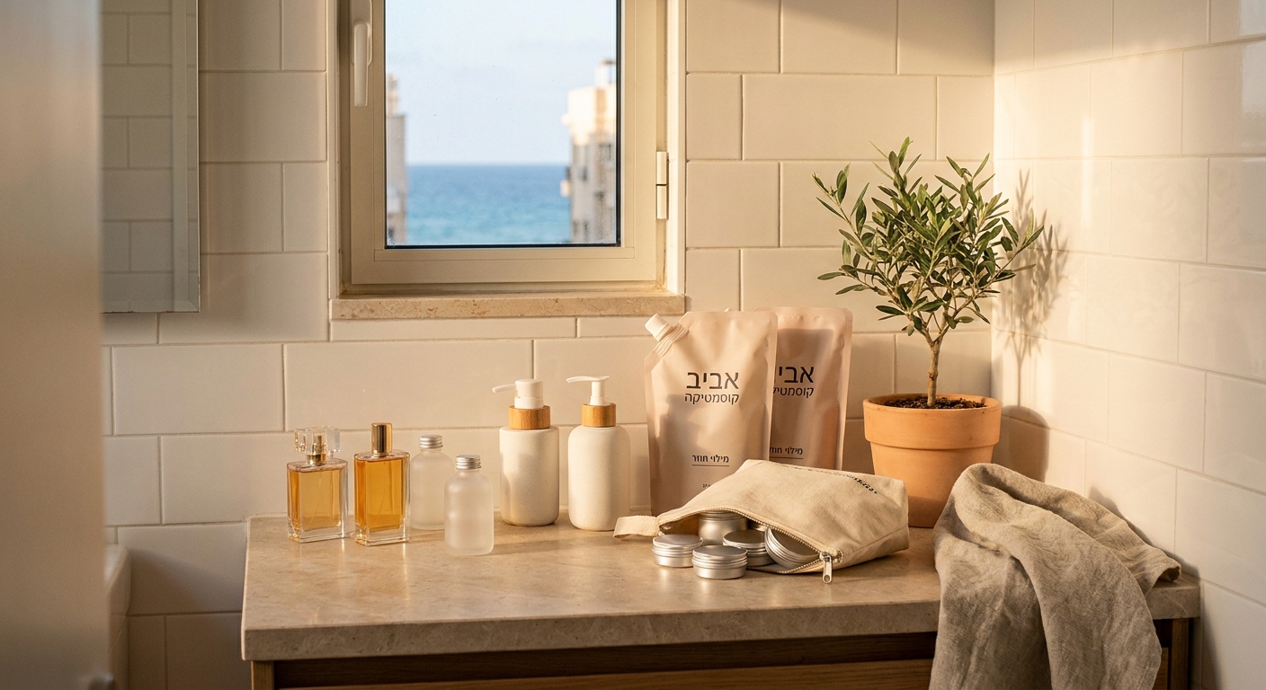 From Tel Aviv Vanity To Your Bathroom Sink: The Israeli Refill‑Ready Beauty Hack Slashing Waste (And Your Luggage Weight)