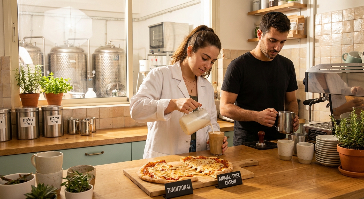 From Israeli Dairy Labs to Your Morning Latte: The New Animal‑Free Casein Bringing Real Cheese Taste Without the Cow