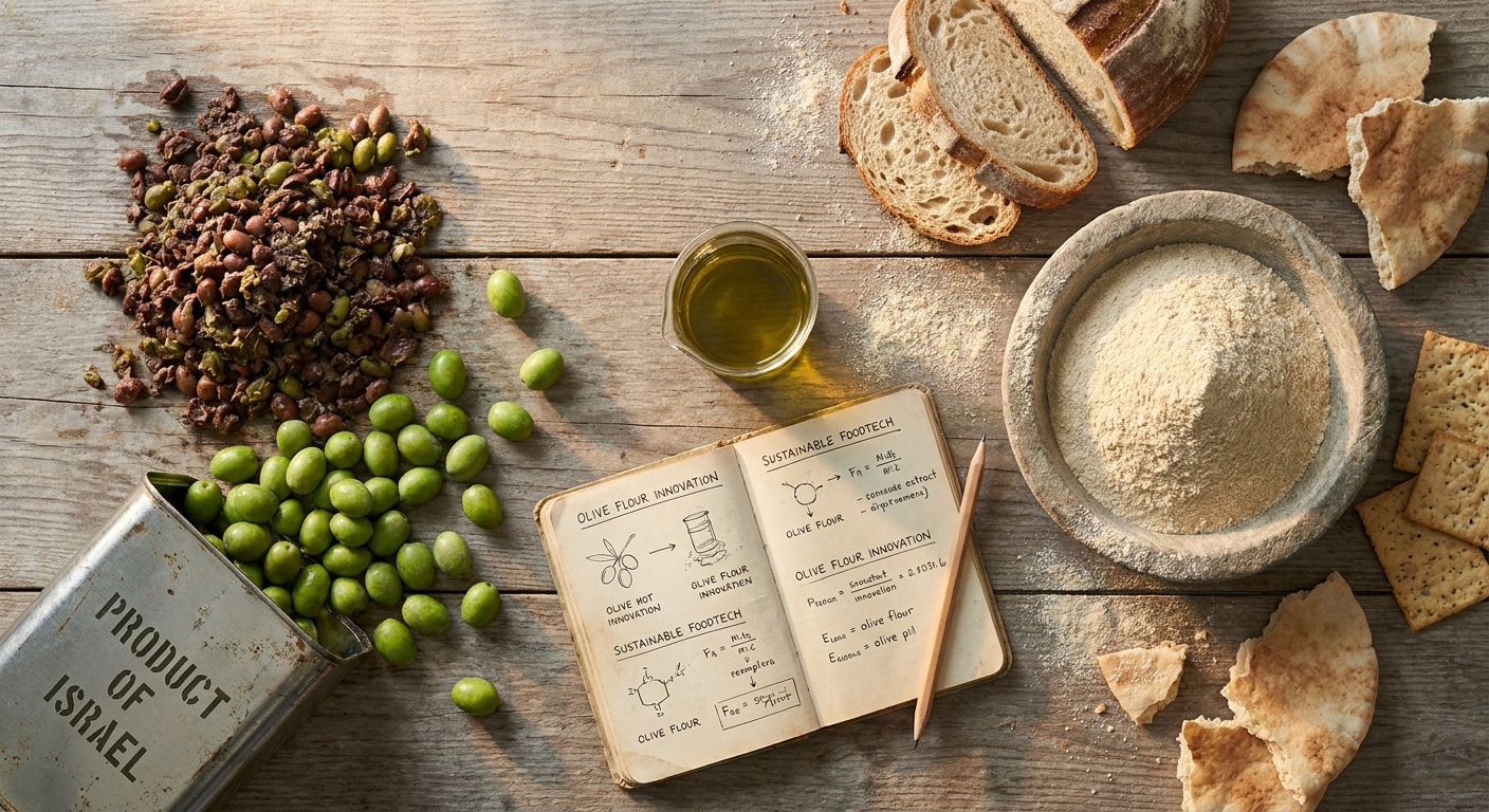 From Galilee FoodTech Labs to Your Pantry: The New Israeli ‘Olive Waste Flour’ Turning Leftovers Into Superfood Staples