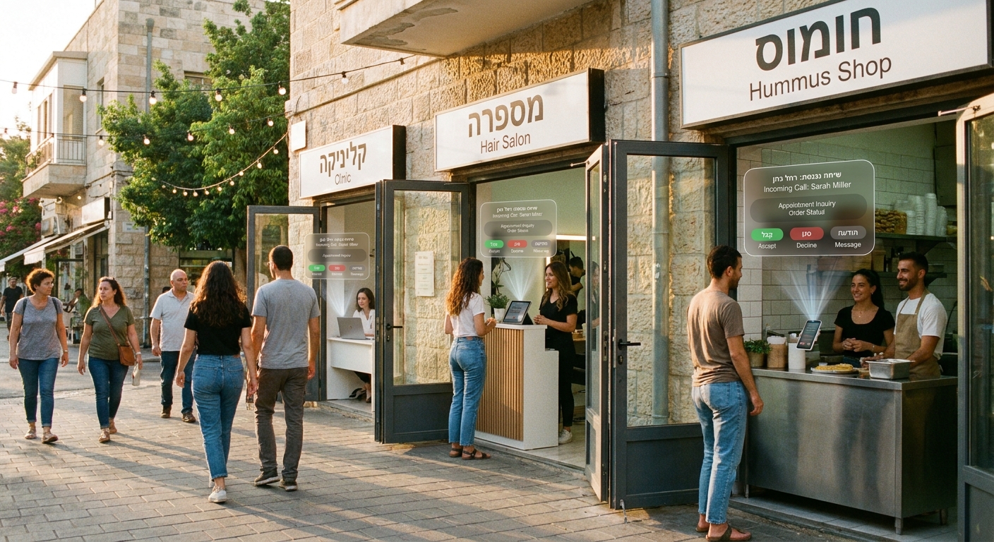 From Israeli Living Rooms to Your Laptop: The New ‘AI Receptionist’ Turning Missed Calls Into Paying Customers