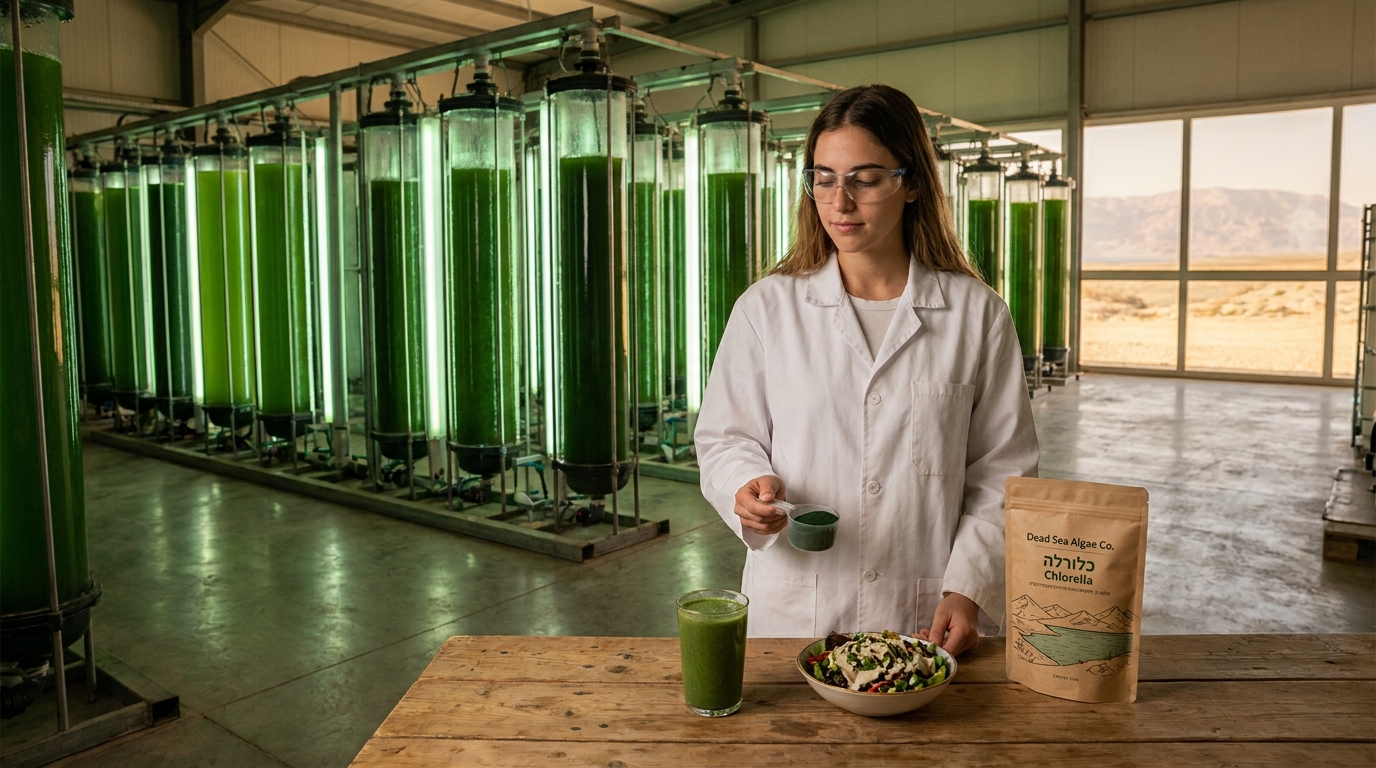 From Negev Bioreactors to Your Morning Smoothie: The New Israeli ‘Pure Chlorella’ Powder Quietly Replacing Half Your Supplement Shelf