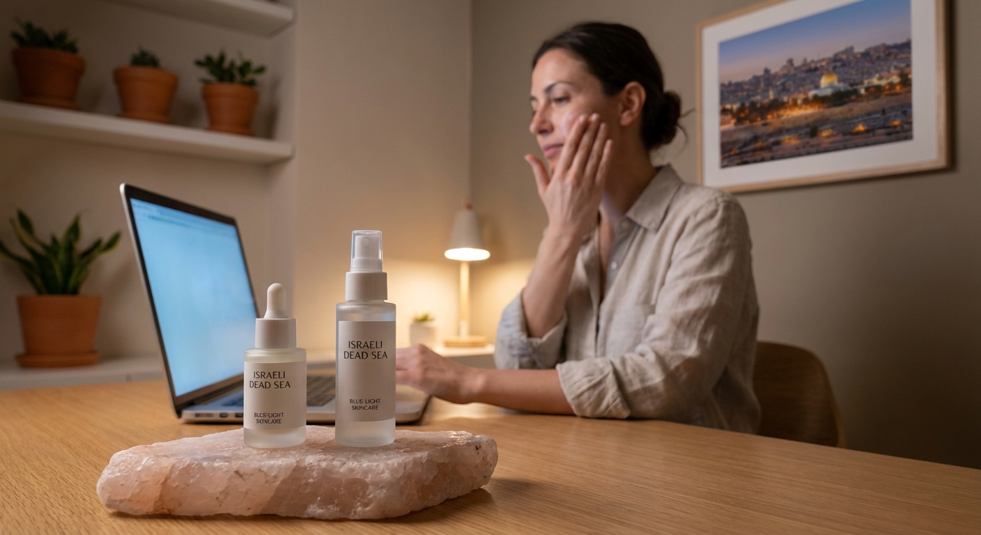 From Dead Sea Mud Rooms to Your Zoom Calls: The New Israeli ‘Blue‑Light Shield’ Skincare That Fights Screens, Not Just Sun