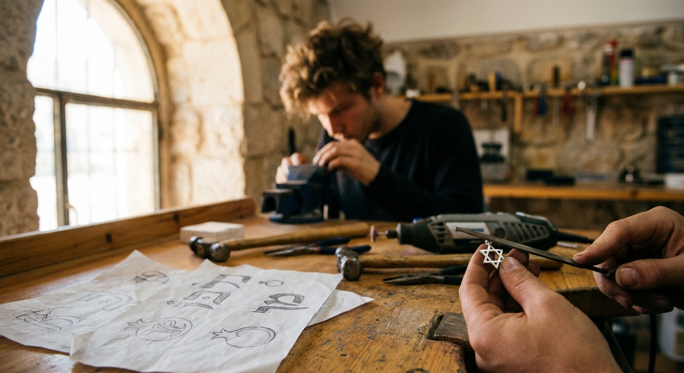 From Jerusalem Workbenches to Your Wrist: The New Wave of Modern Israeli Judaica Jewelry Everyone’s Talking About
