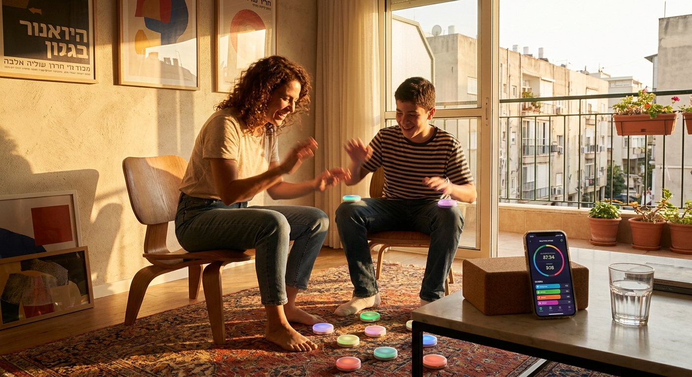 From Tel Aviv Living Rooms to Your Workout Mat: The Israeli ‘Reaction Lights’ Turning Boring Exercise Into Addictive Play
