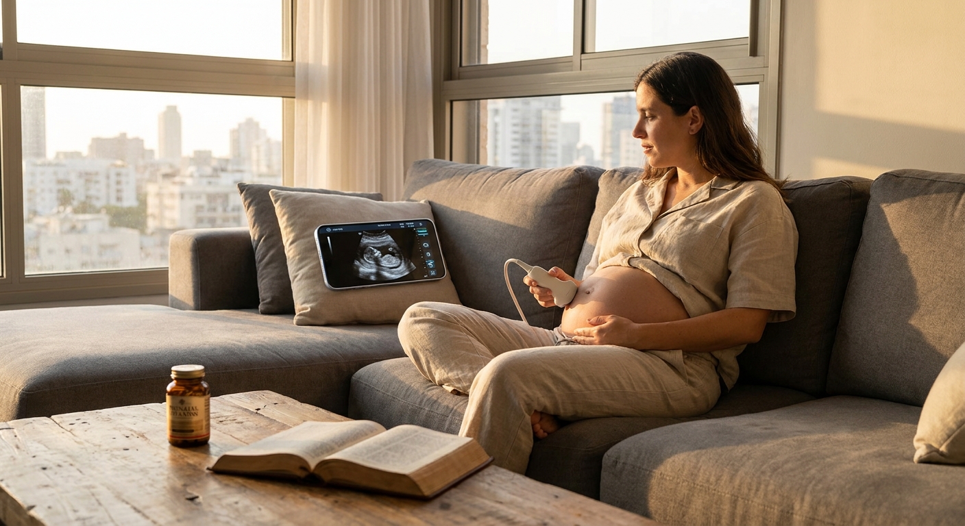 From Tel Aviv Hospitals to Your Living Room: The Israeli Home Ultrasound Making Pregnancy Checkups As Simple As A Selfie