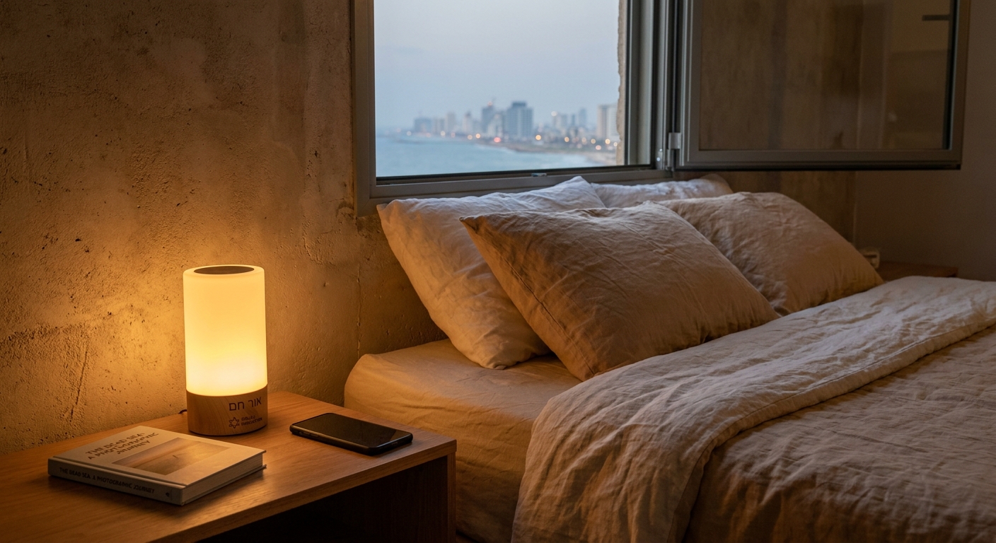 From Sderot Workshops to Your Nightstand: The Israeli Smart Lamps Quietly Turning Anxiety Into Better Sleep
