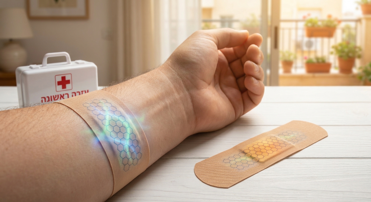 From IDF Field Labs to Your First‑Aid Kit: The New Israeli ‘Smart Bandage’ That Spots Infection Before You Feel It