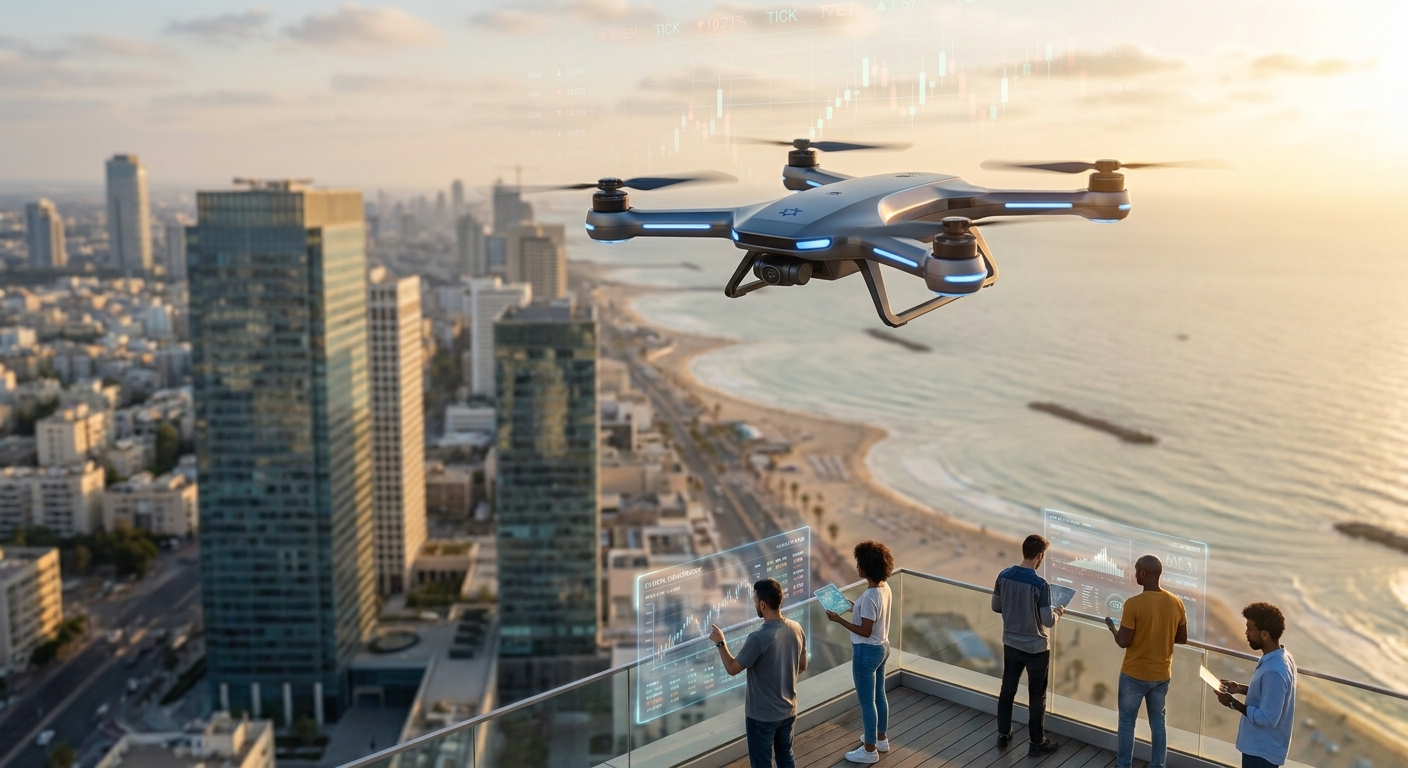 From Tel Aviv Drone Labs to Wall Street: The Israeli AI Drones Quietly Rewriting Homeland Security